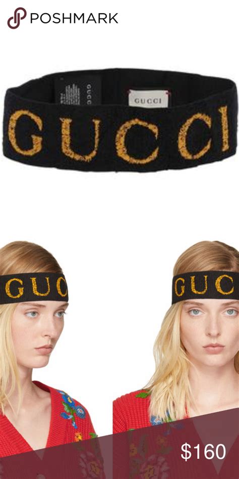 elastic gucci headband price|authentic gucci headband.